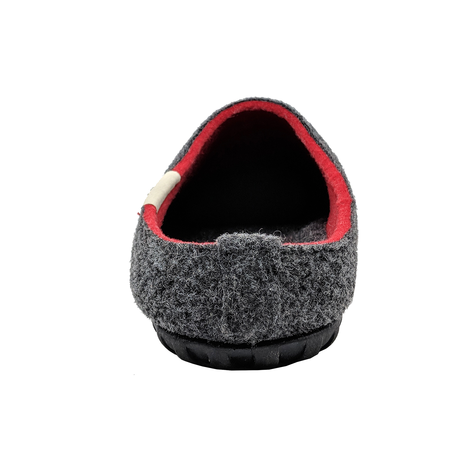 GUMBIES – Outback Slipper, CHARCOAL-RED 