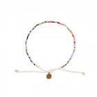 Set Orignals – Beach Chair mit dem Fußkettchen Alila Dainty Beaded Rainbow