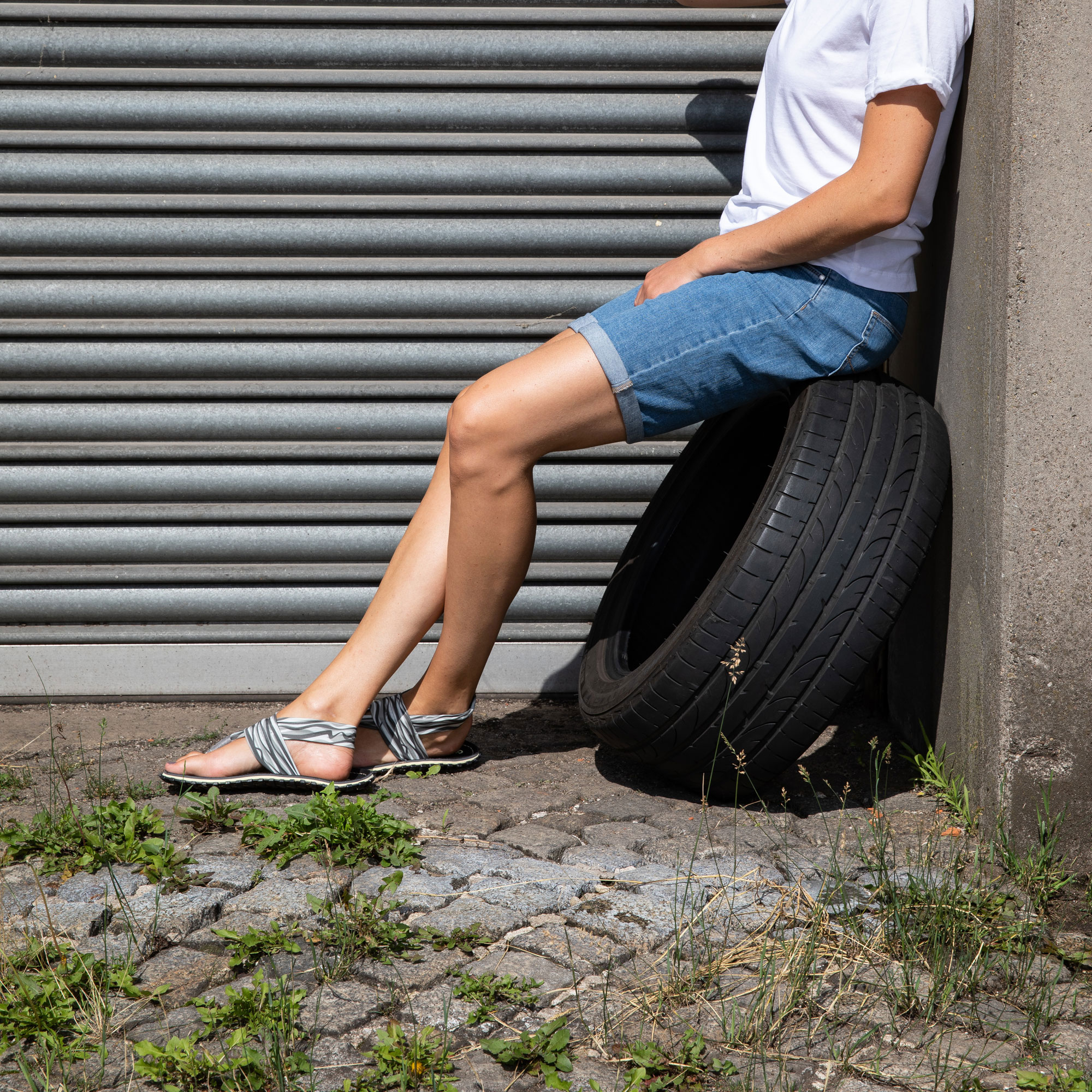 Black – Slingbacks Sommersandale