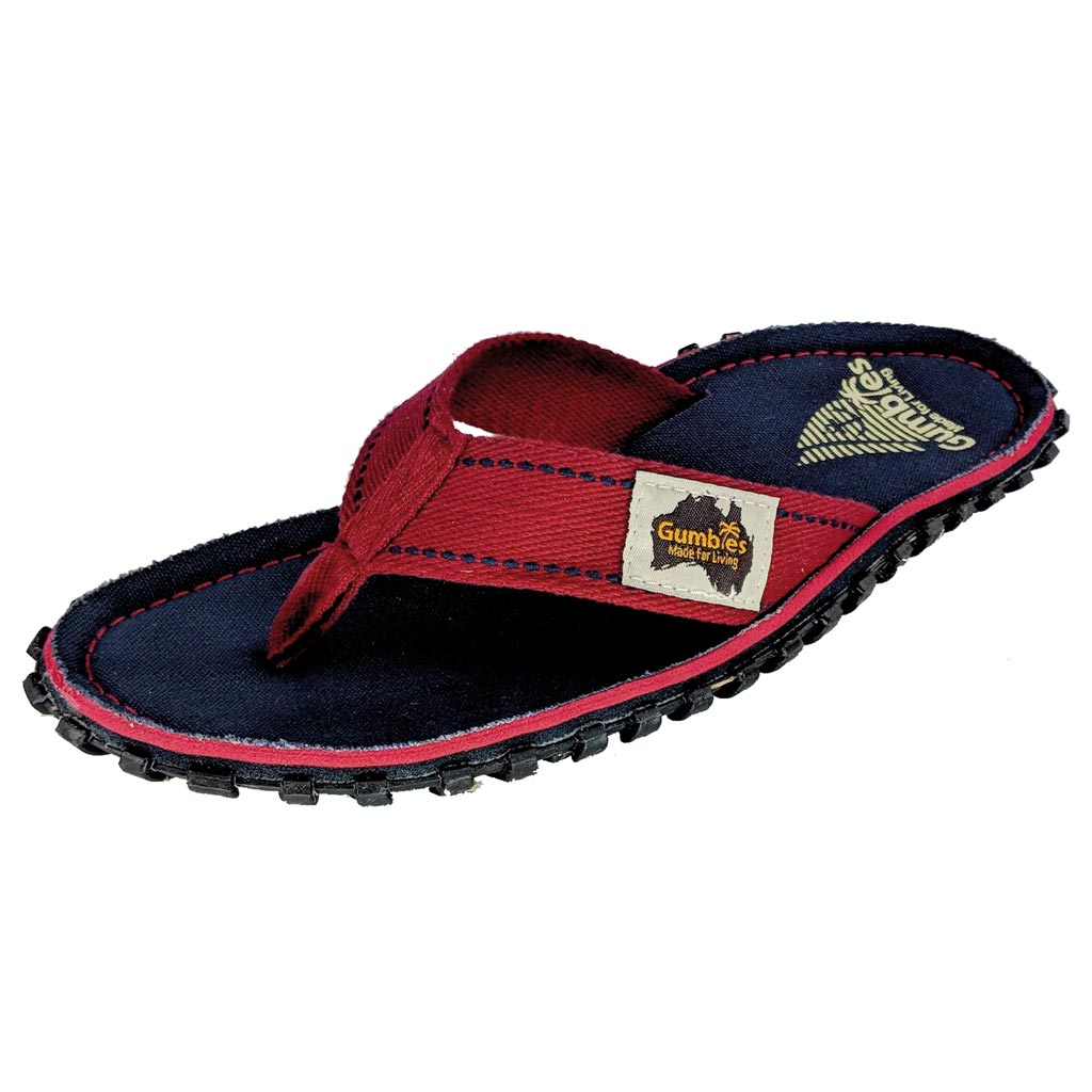 Set Original Flip Flops – Navy Coast mit dem Nagellack Famous Red Set Original Flip Flops – Navy Coast mit dem Nagellack Famous Red