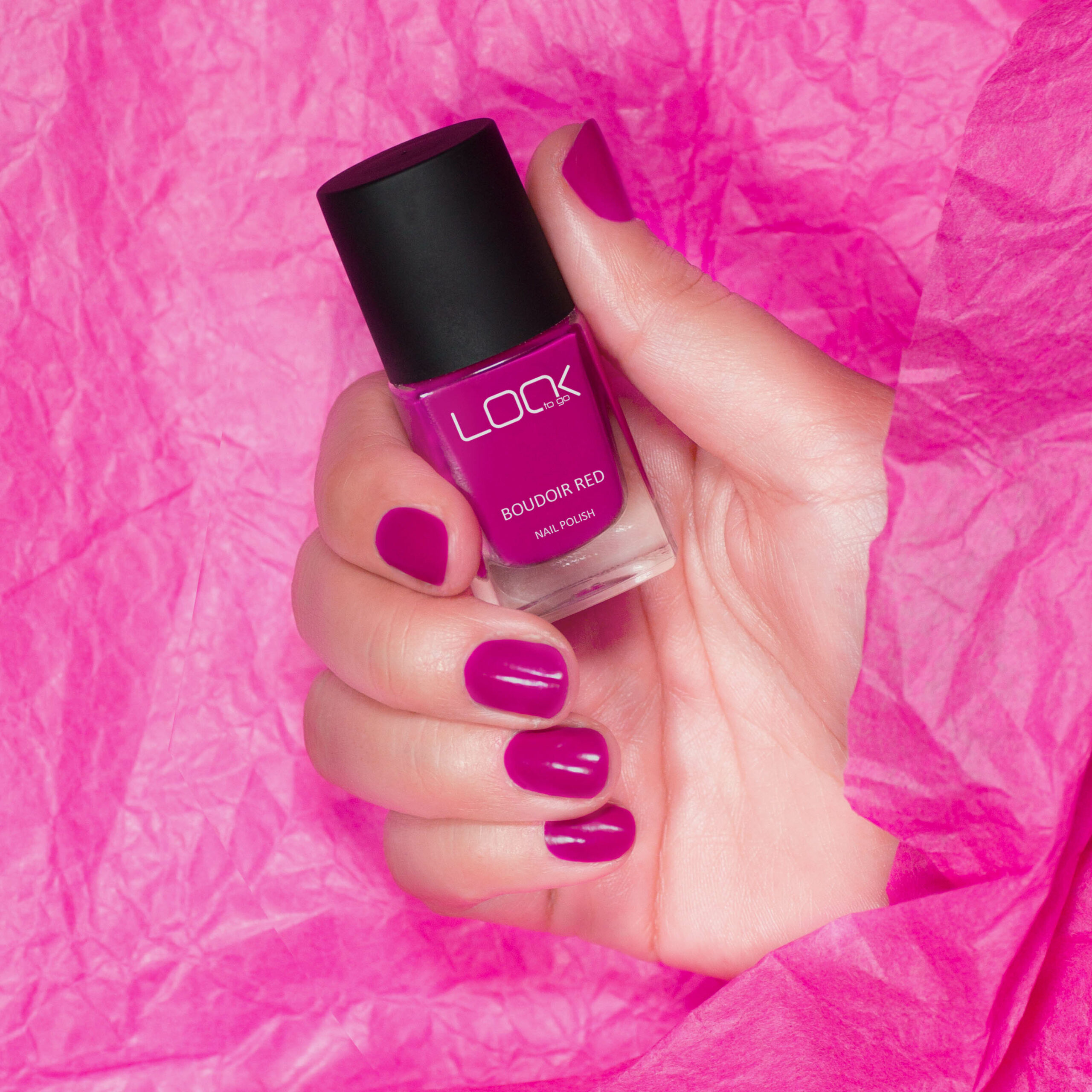 Nagellack "Boudoir Red" von Look-To-Go