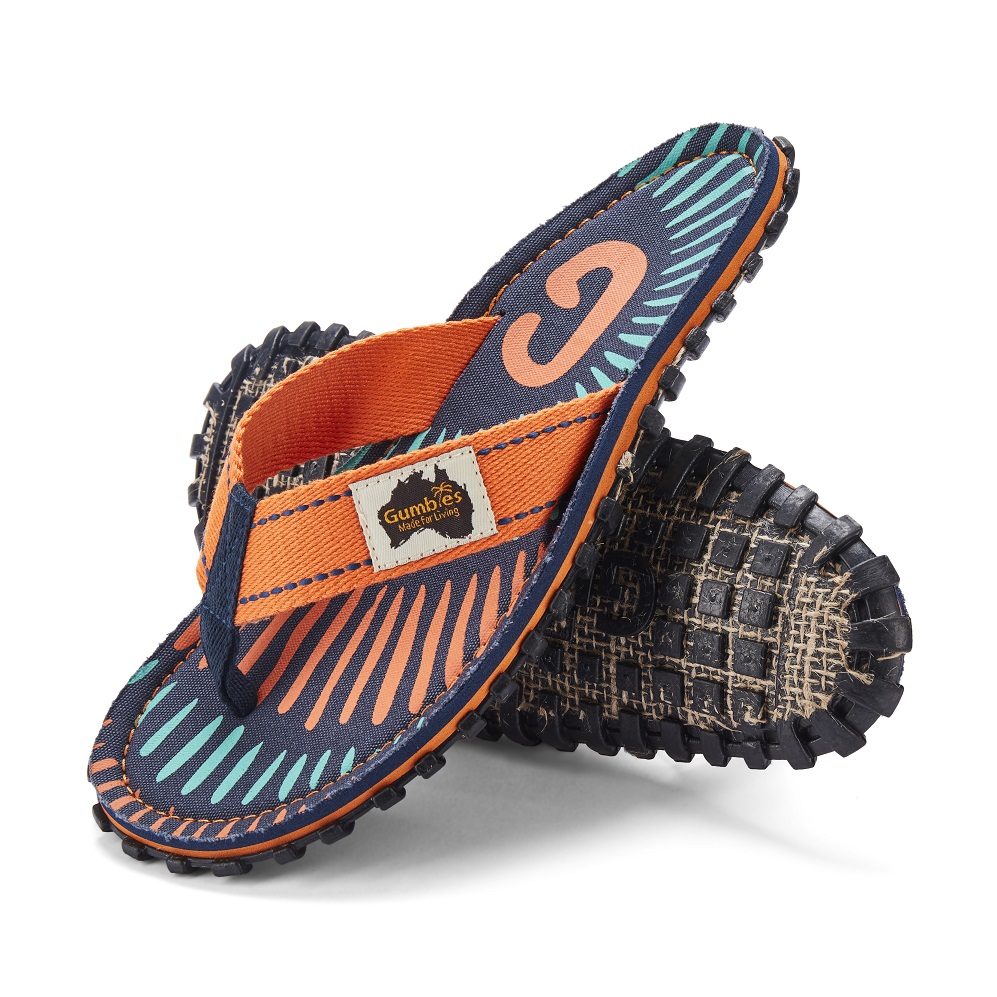 Tangerine Burst – Kids Original Flip Flops