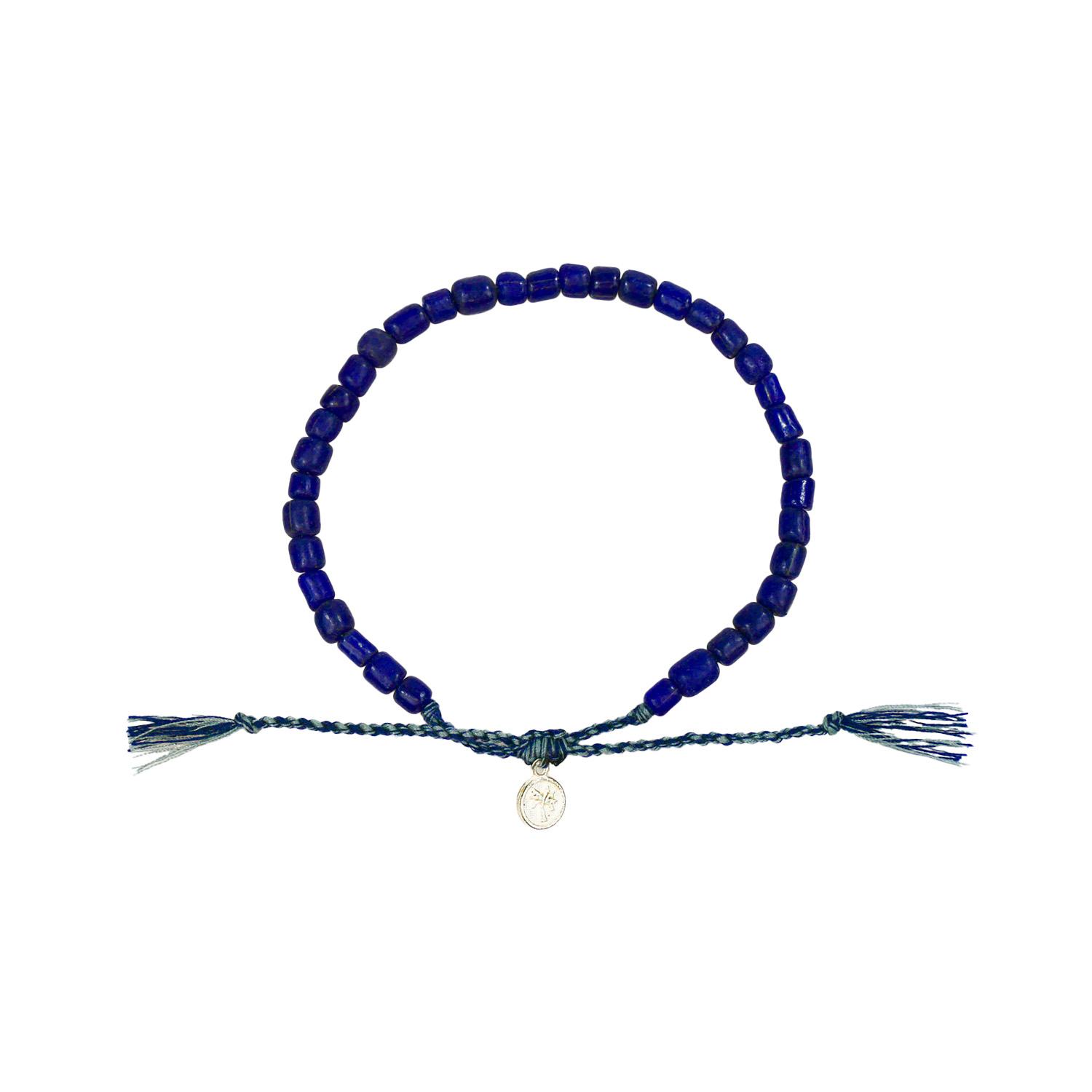 Fußkettchen Labuana Beaded – Navy