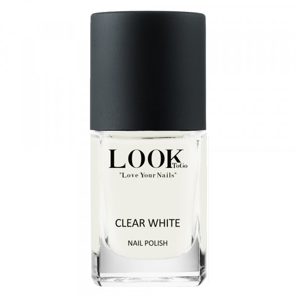 Nagellack "Clear White" von Look-To-Go