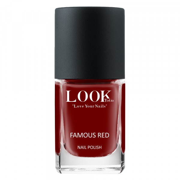 Nagellack "Famous Red" von Look-To-Go